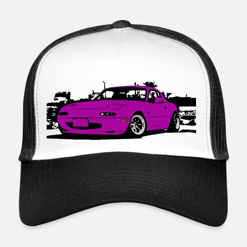 MIATA MK2 MX5 rose Casquette trucker 