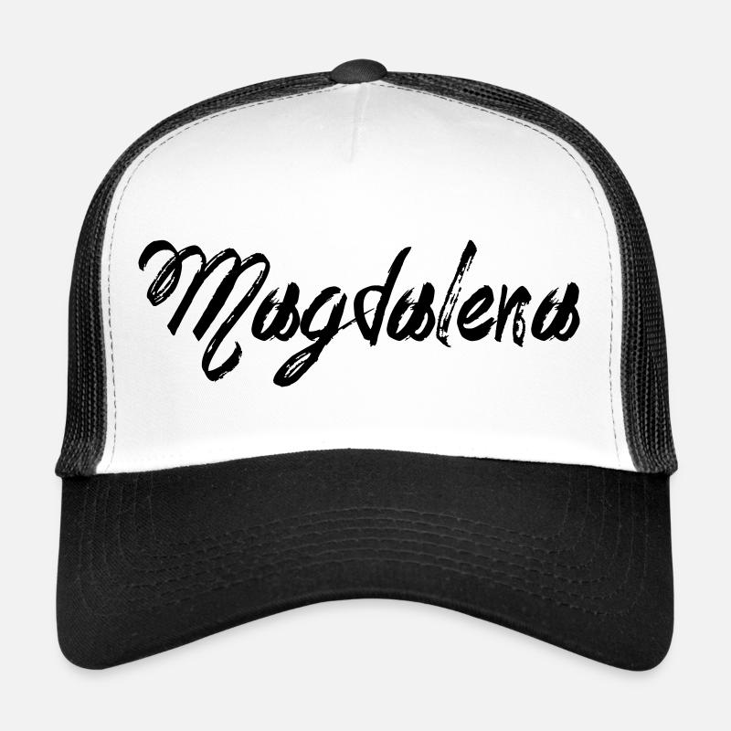 Magdalena - Trucker Cap - white/black