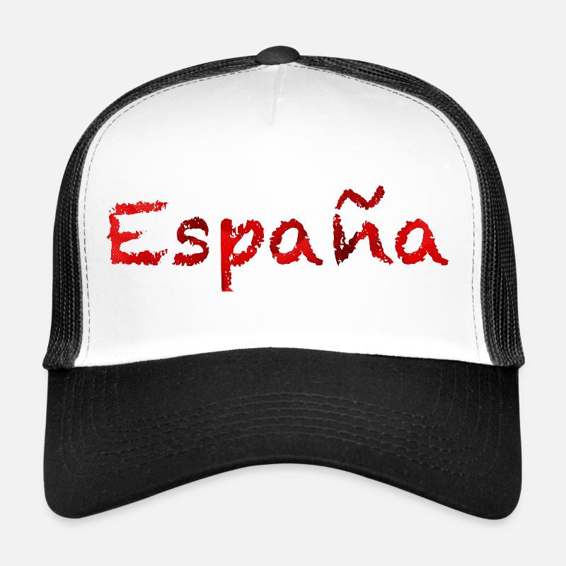 Spain - Trucker Cap - white/black