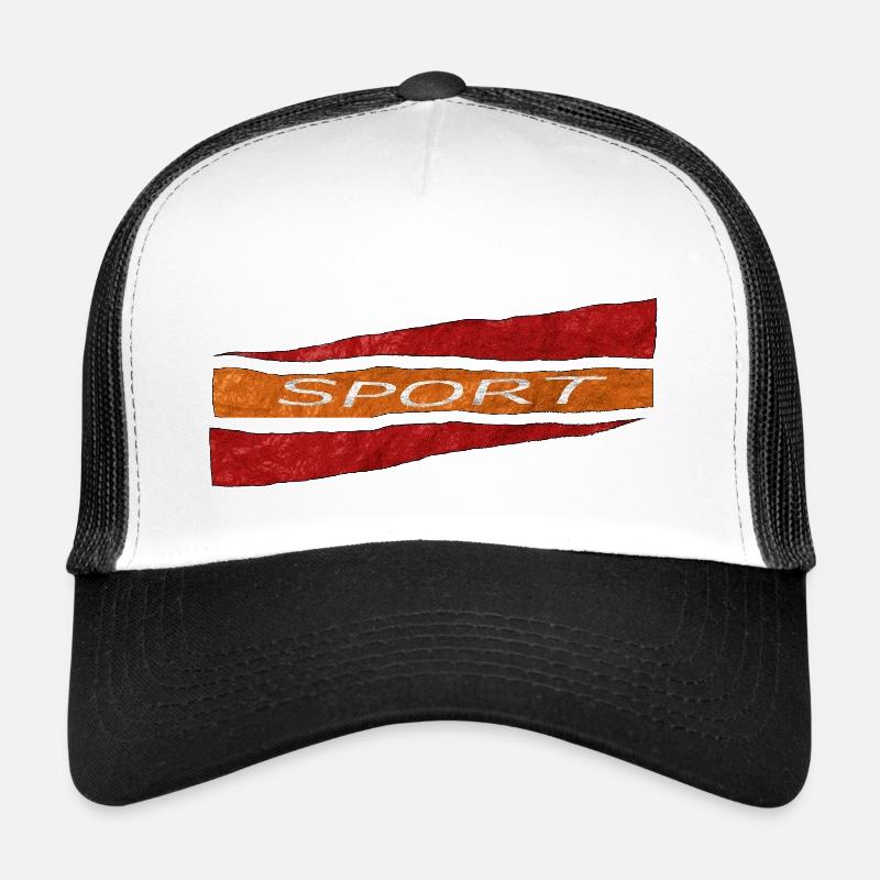 Sport - Trucker Cap - white/black