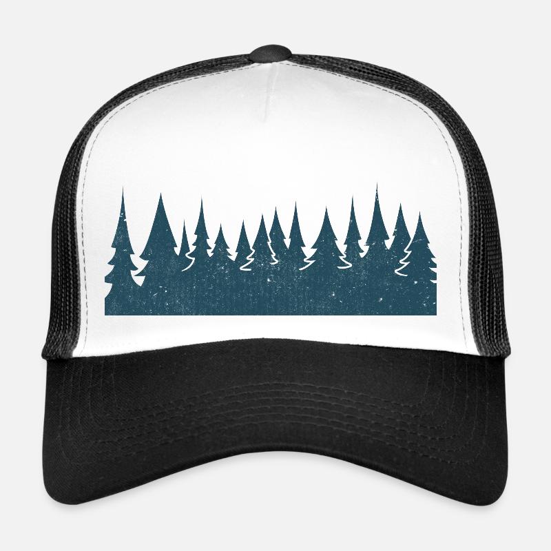 T-Shirt Forest Landscape Forest Trees Horizontal Trucker Cap
