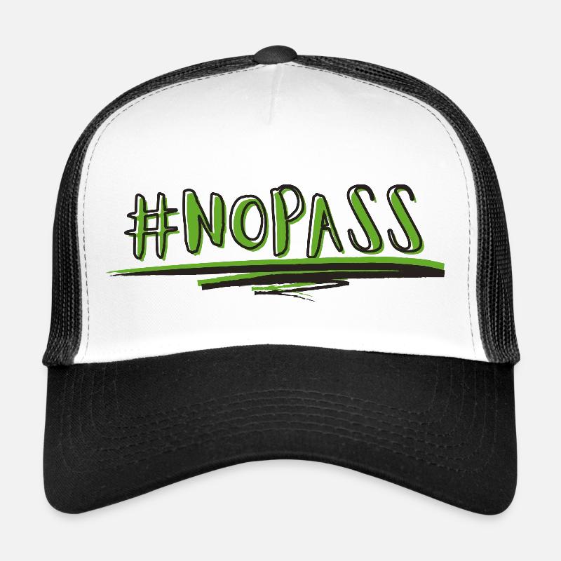NO PASS Trucker Cap