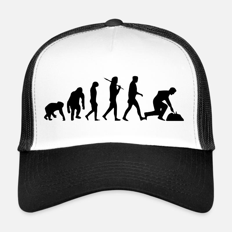 Spargelernte Spargel Erntehelfer Evolution Trucker Cap