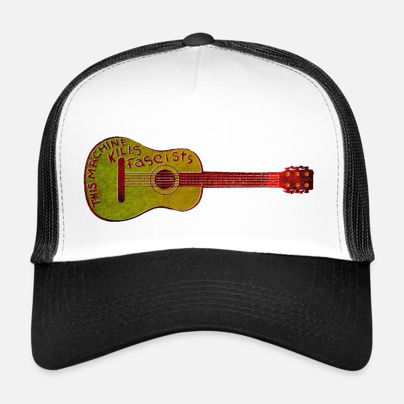 Cette machine tue fasciste - Casquette trucker  - blanc/noir