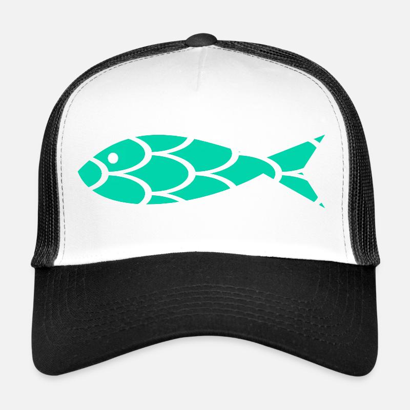 SARDINE. POISSON. POISSON D'AVRIL. MER. OCÉAN Casquette trucker 