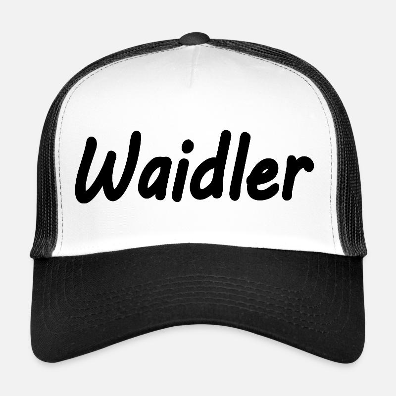 Waidler - Trucker Cap - Weiß/Schwarz