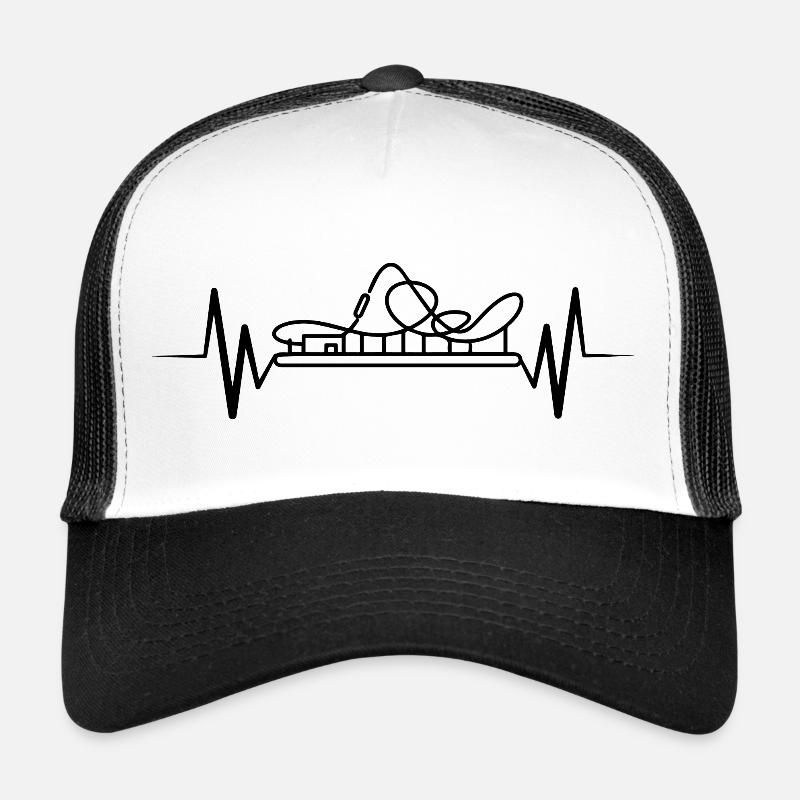 Rollercoaster montagnes russes Casquette trucker 