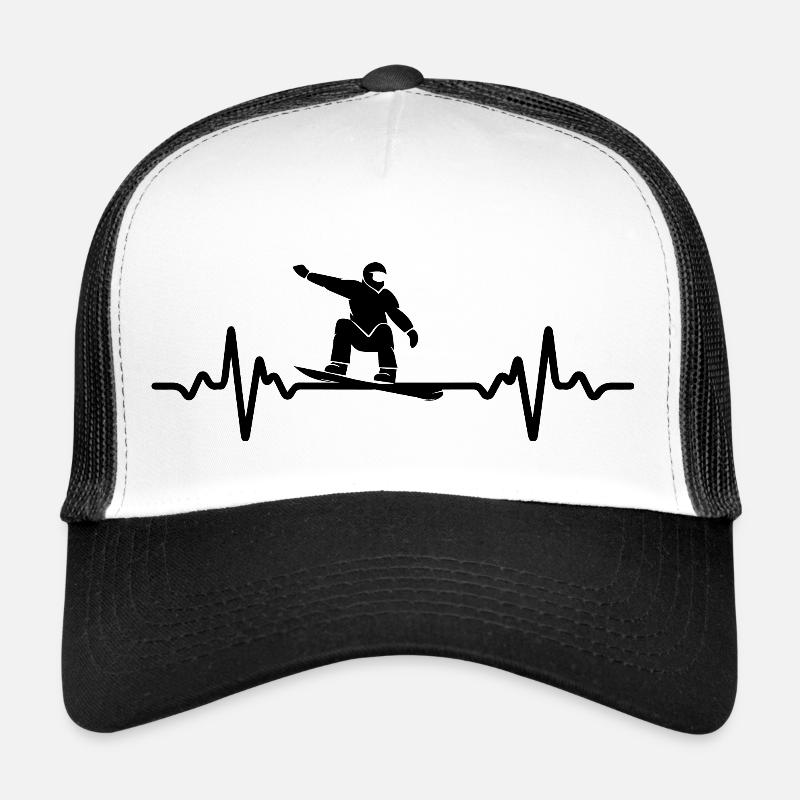 Snowboard Snowboarder Casquette trucker 