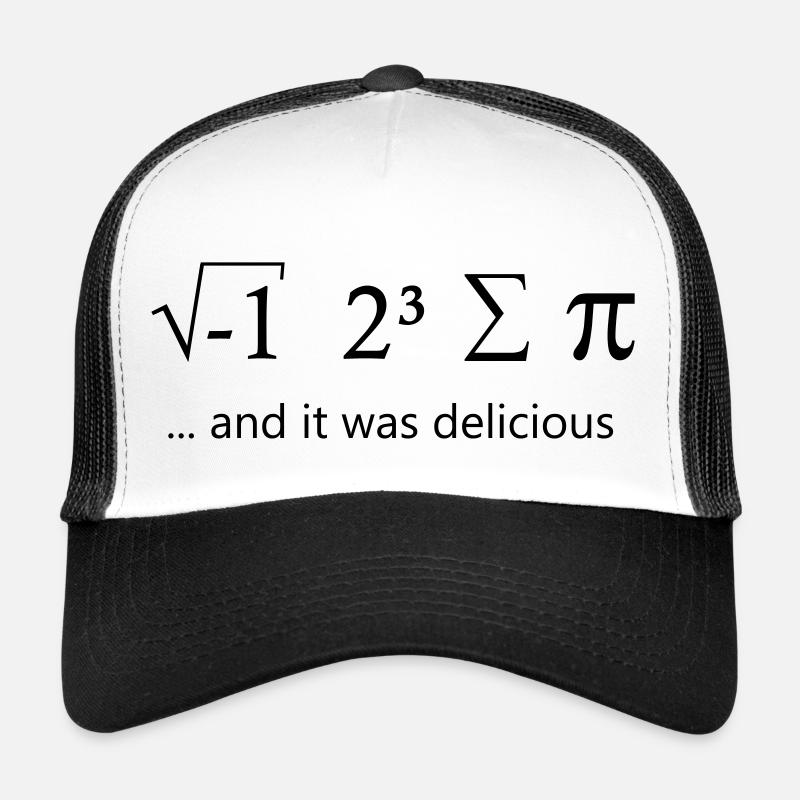 I ate some pie - Trucker Cap - Weiß/Schwarz