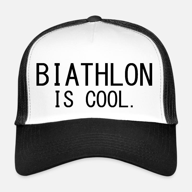 Biathlon Ski Casquette trucker 