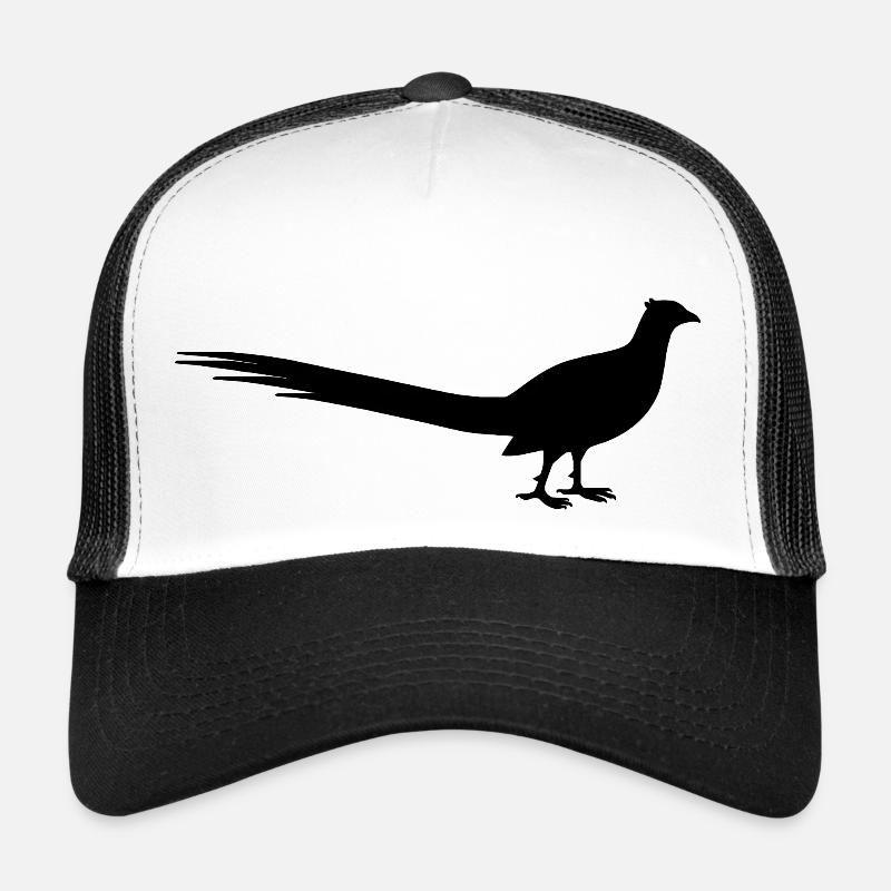 Fasan - Trucker Cap - Weiß/Schwarz