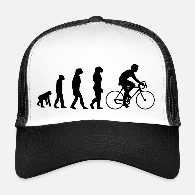 cycling evolution Trucker Cap