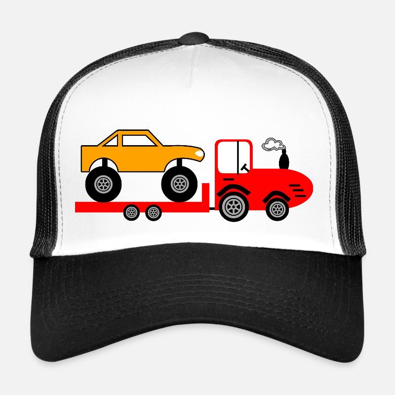 Traktor - Trucker Cap - Weiß/Schwarz
