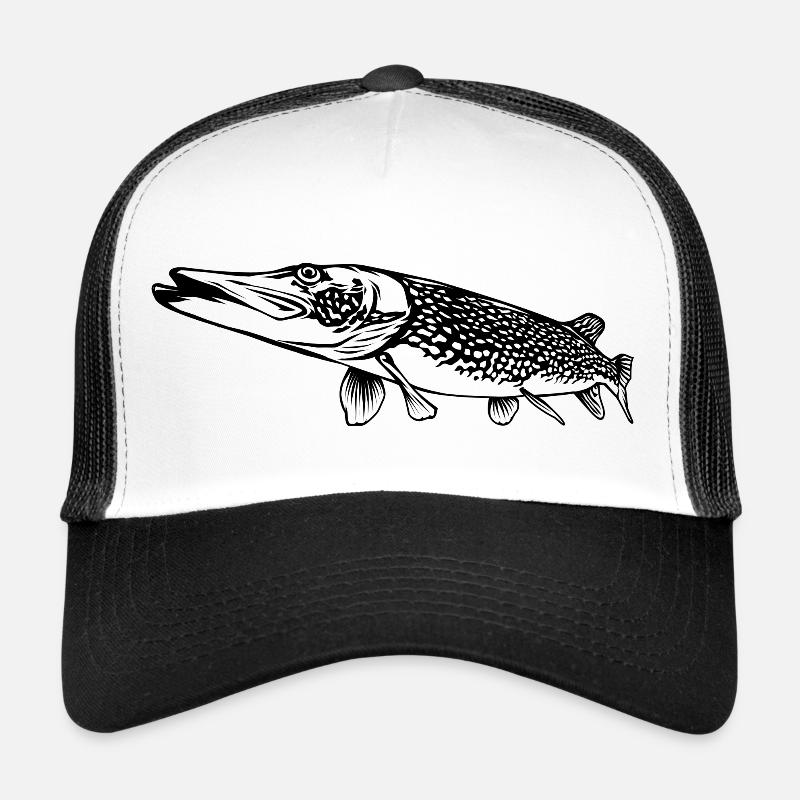 Pike Outline by Scuba.Style Trucker Cap
