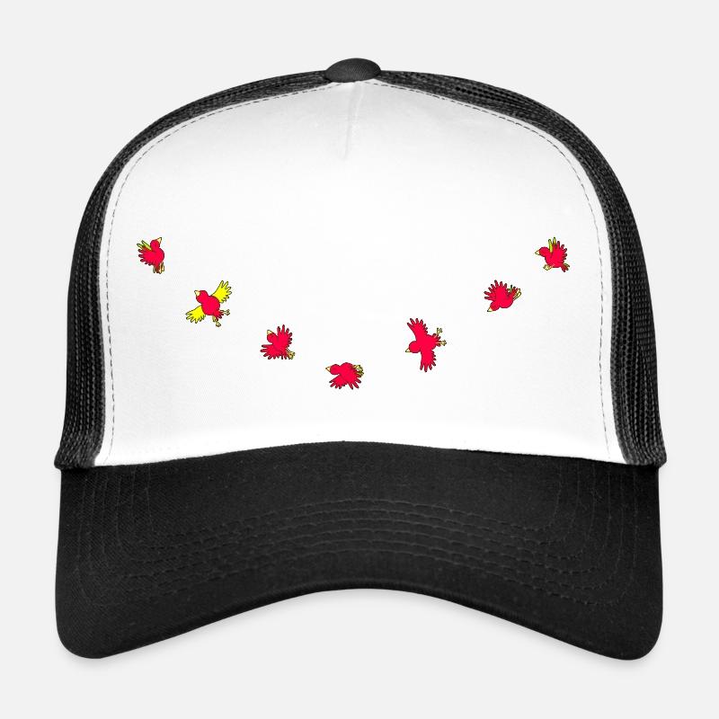 Birdies - Trucker Cap - white/black