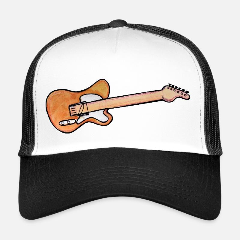 Guitare électrique Casquette trucker 