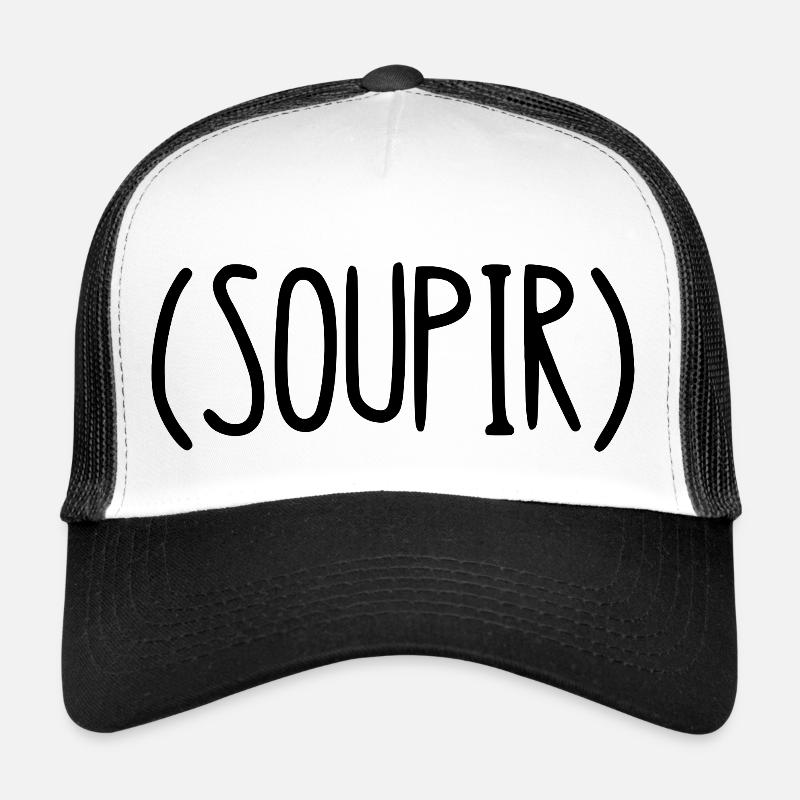 soupir Casquette trucker 