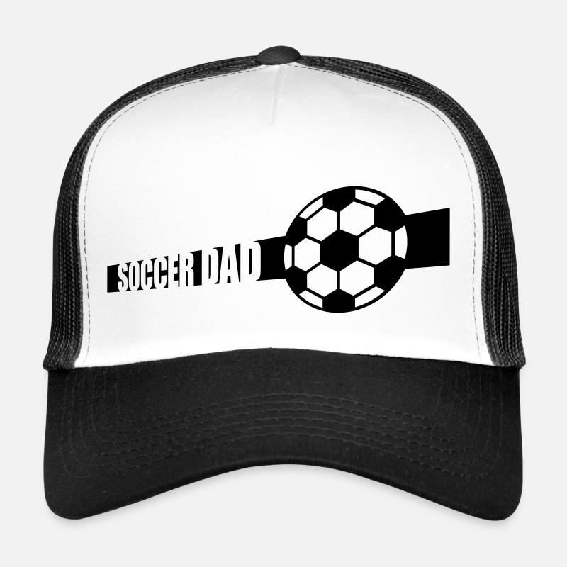 Best Soccer Dad Logo Trucker Cap