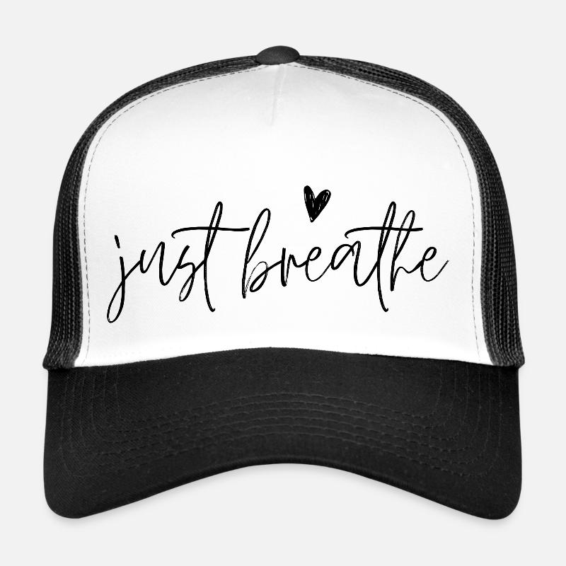 Respirez simplement Casquette trucker 