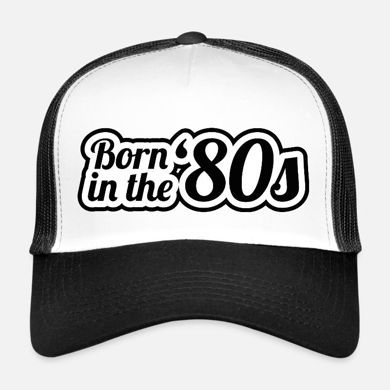Né dans les années 80 Casquette trucker 
