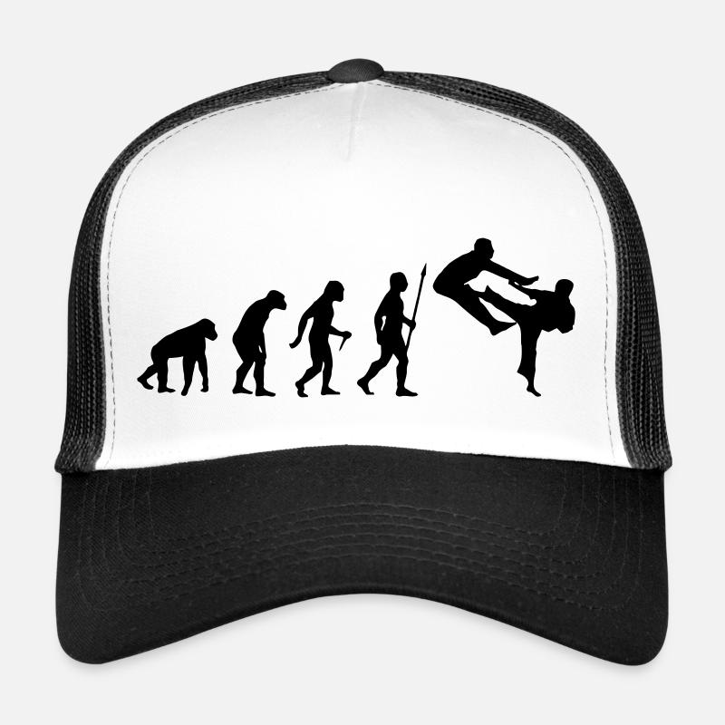 DRÔLE D’ÉVOLUTION DU KARATÉ Casquette trucker 