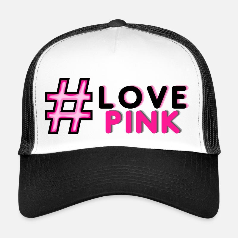 Love Pink Trucker Cap