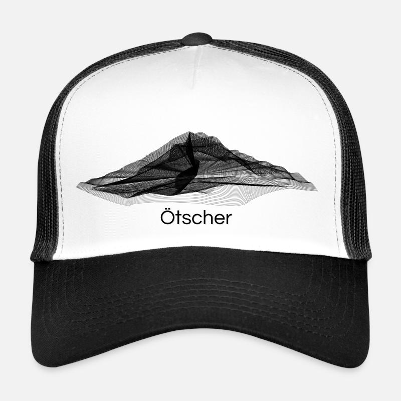 Ötscher Berg - Shirt design with font Trucker Cap