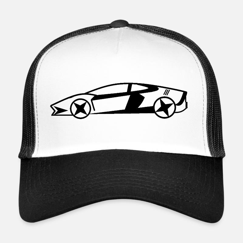 Sport - Trucker Cap - Weiß/Schwarz