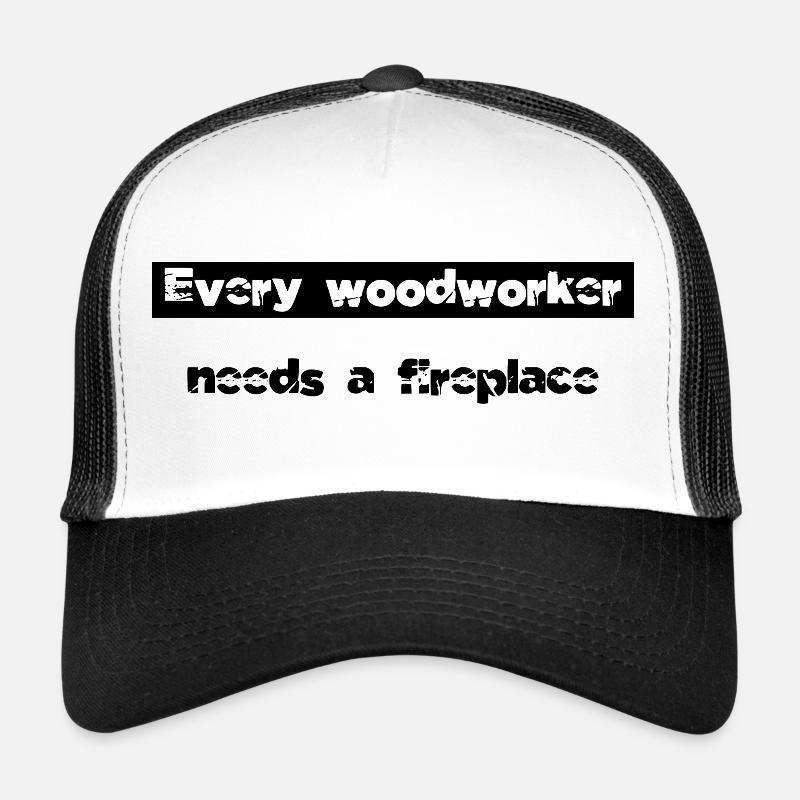 americas bday logging carpenter work tshirts Trucker Cap