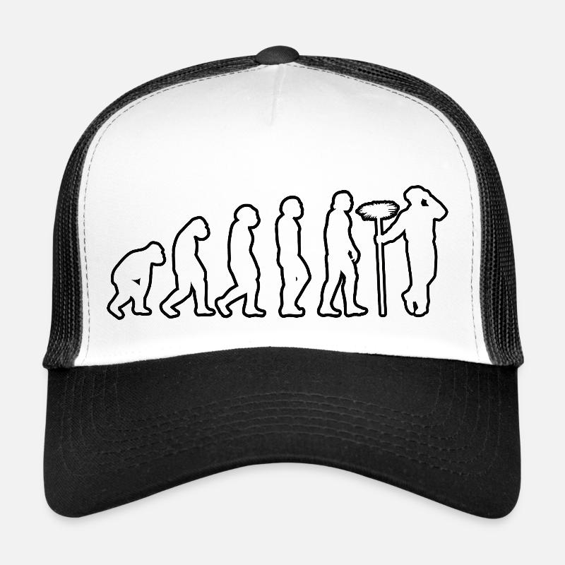 Chimney Sweep Gift Chimney SweepEr Food Sweeper - Trucker Cap - white/black