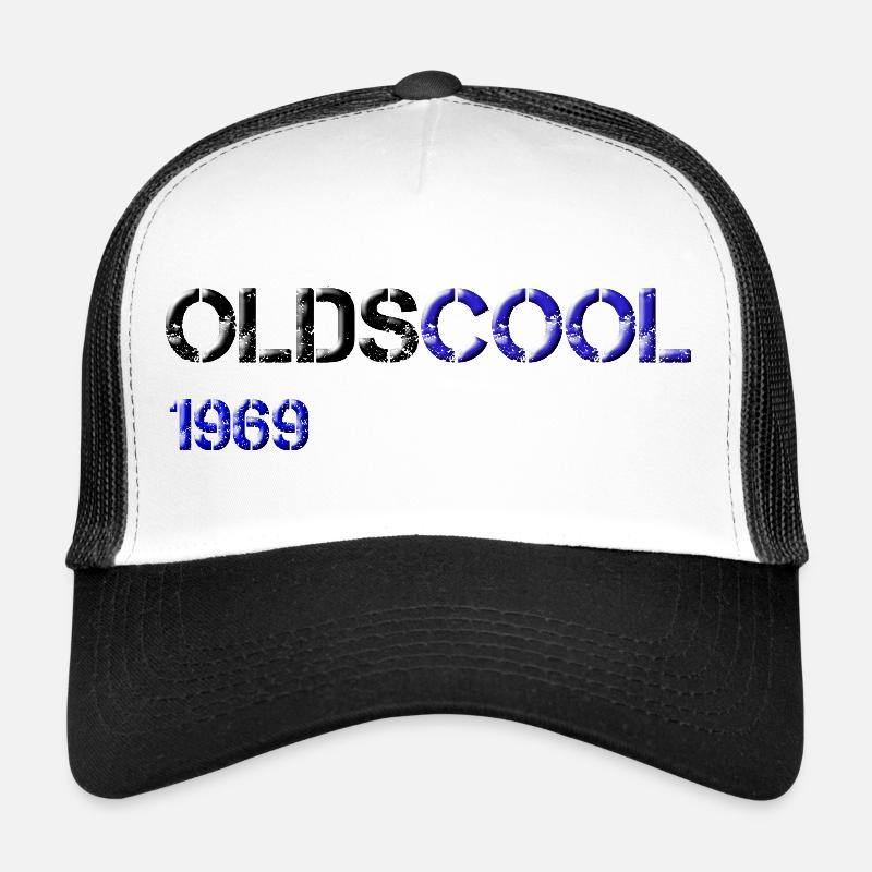 1969 olds cool - Trucker Cap - Weiß/Schwarz