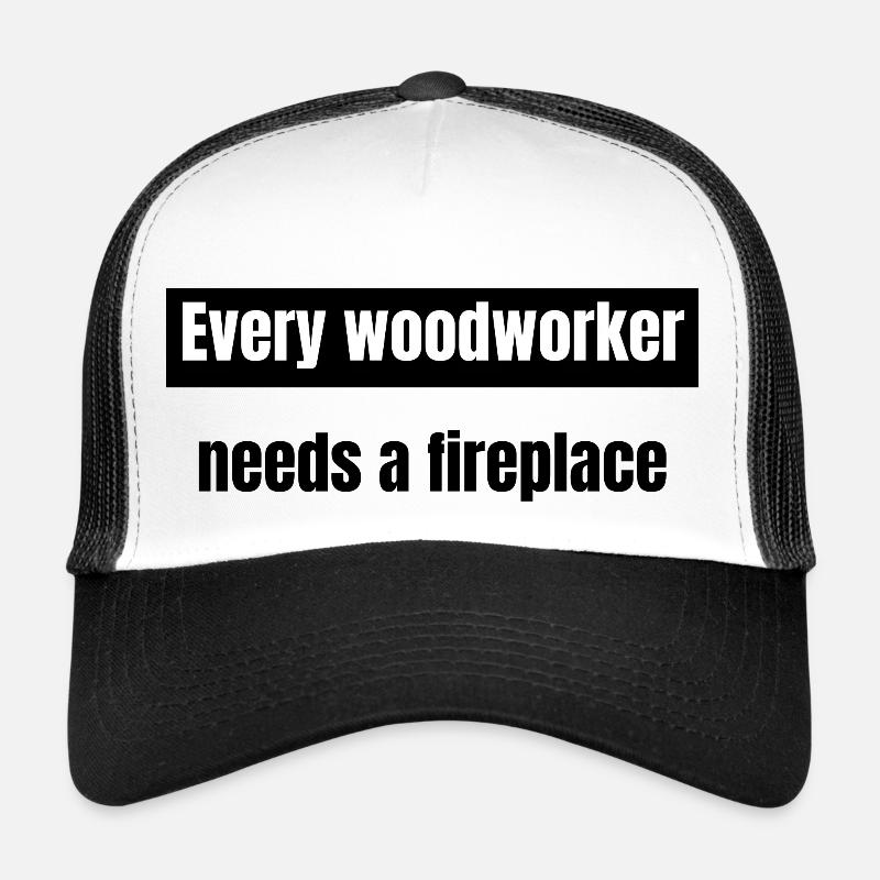 best felling carpenter funny carpenter Trucker Cap