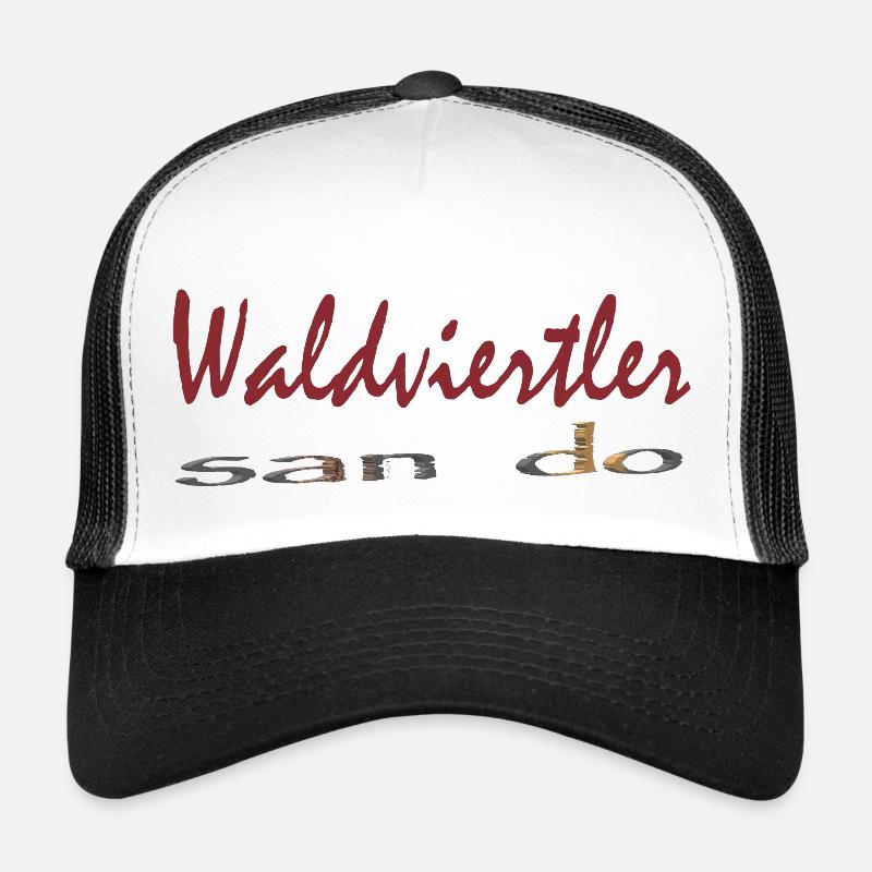 Waldviertler san do - Trucker Cap - white/black