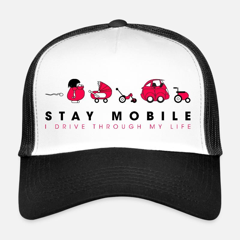 Restez mobile Casquette trucker 