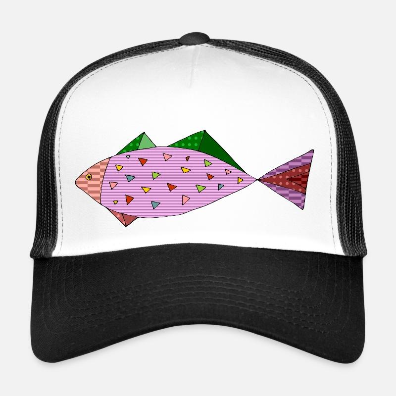 Poisson Casquette trucker 