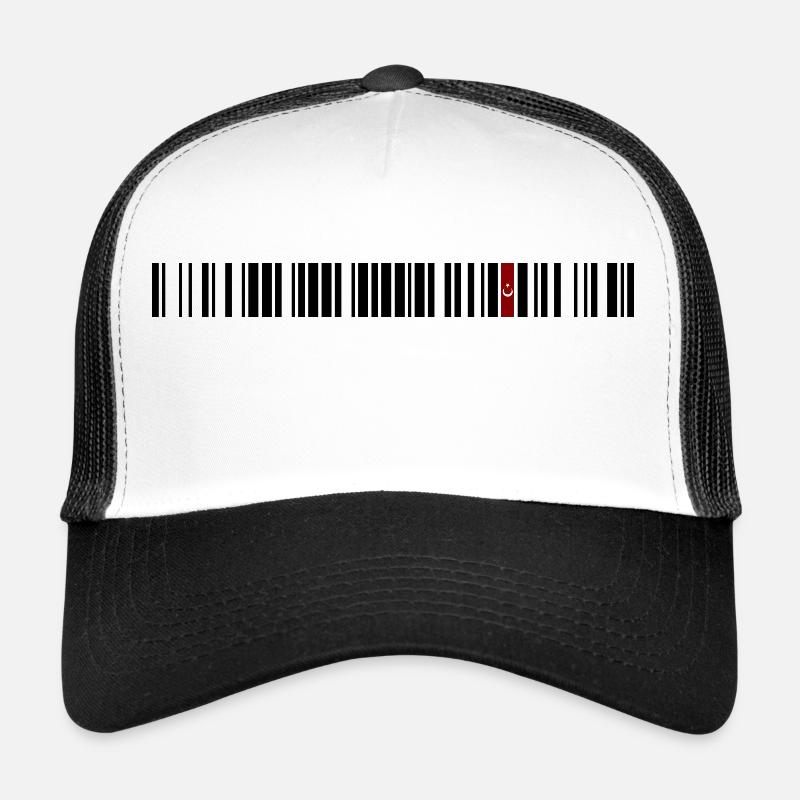 Erzurum 25 - Trucker Cap - Weiß/Schwarz