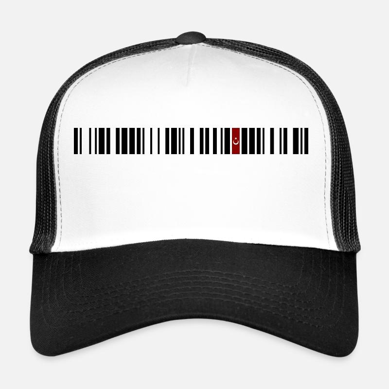 Mugla - Trucker Cap - Weiß/Schwarz