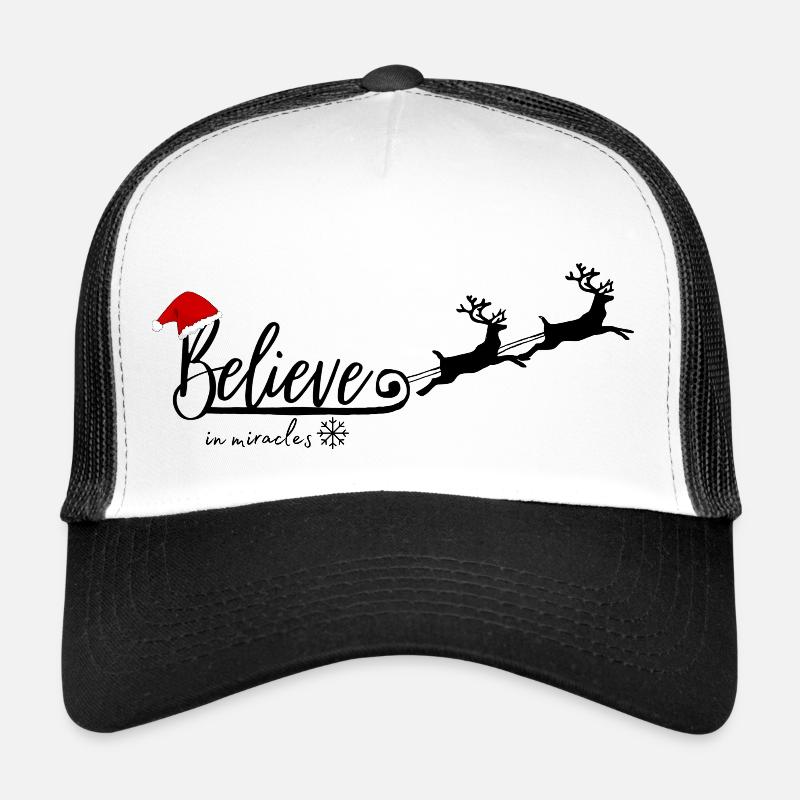 Believe in miracles Trucker Cap