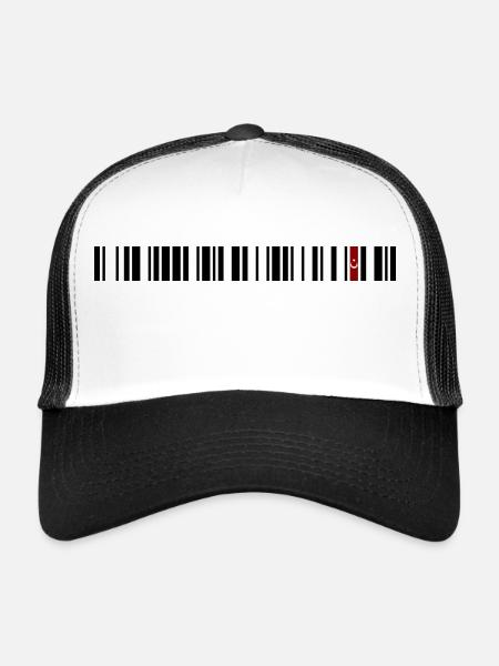 Türkiye - Casquette trucker  - blanc/noir - Devant