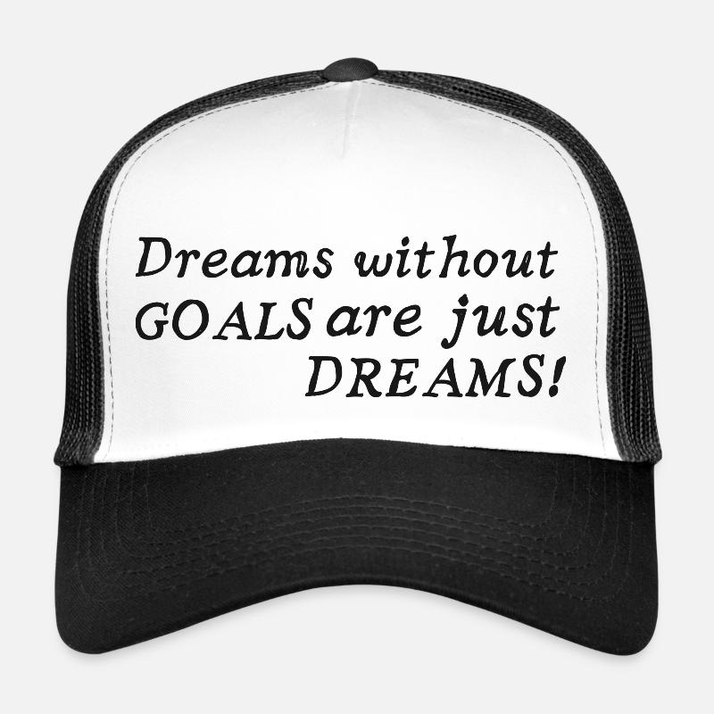 NRNF Motivations Spruch - Trucker Cap - Weiß/Schwarz