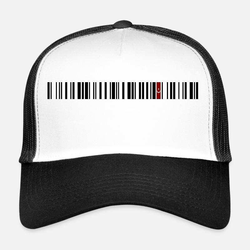 Aksaray - Trucker Cap - Weiß/Schwarz
