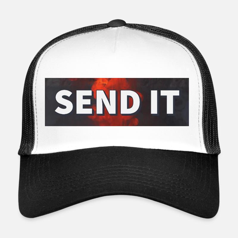 SEND IT Boxlogo Trucker Cap