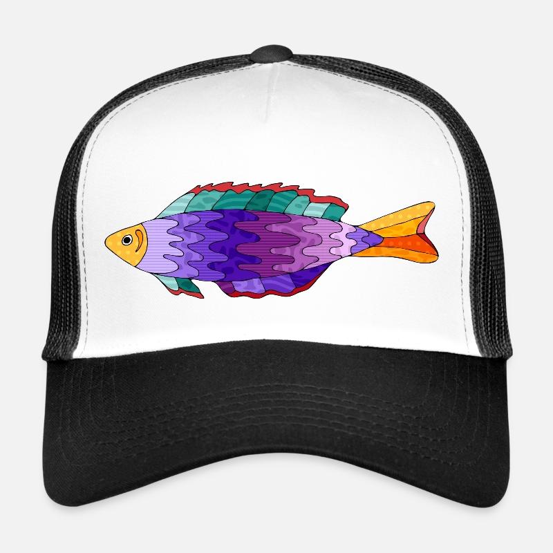 Poisson Casquette trucker 