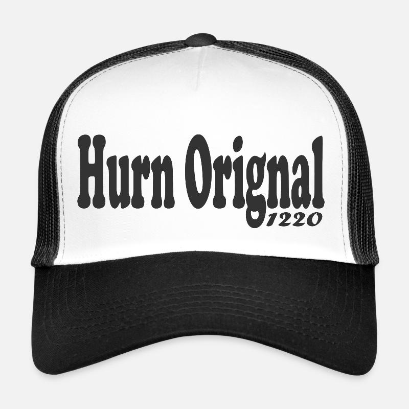 Hurn Original 1220 - Trucker Cap - Weiß/Schwarz