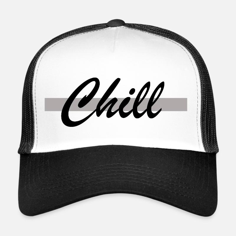 Chill - Trucker Cap - white/black