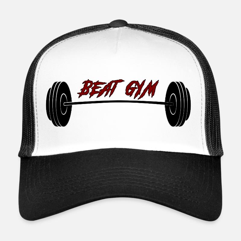Beat Gym - Trucker Cap - Weiß/Schwarz