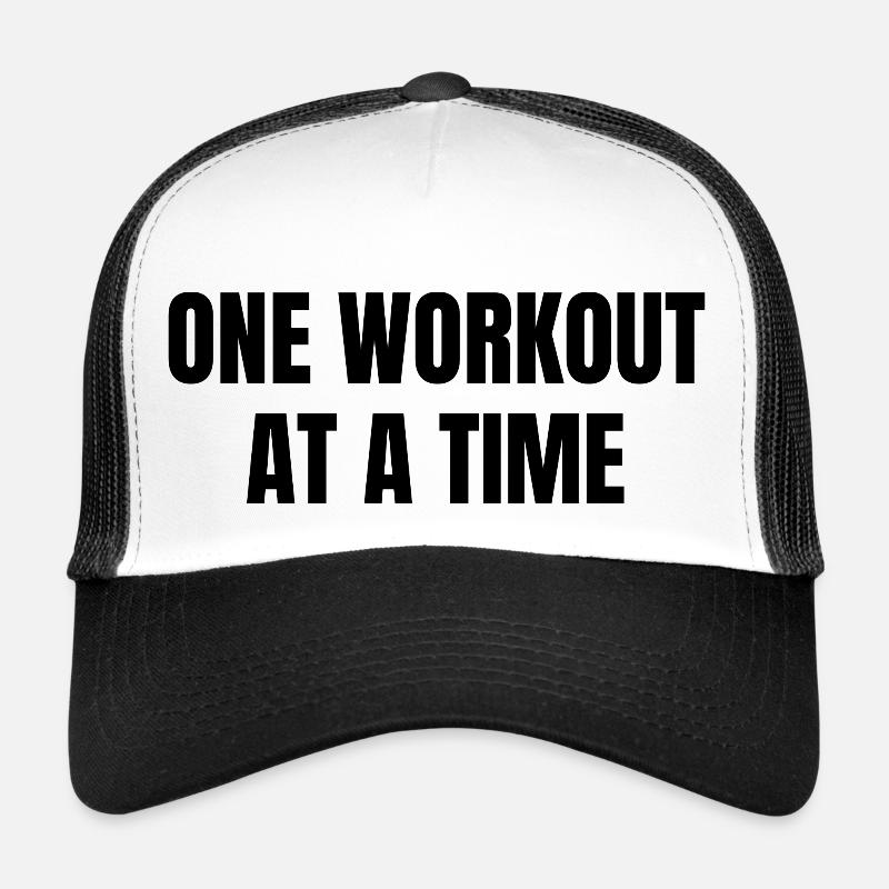 Workout - Trucker Cap - Weiß/Schwarz