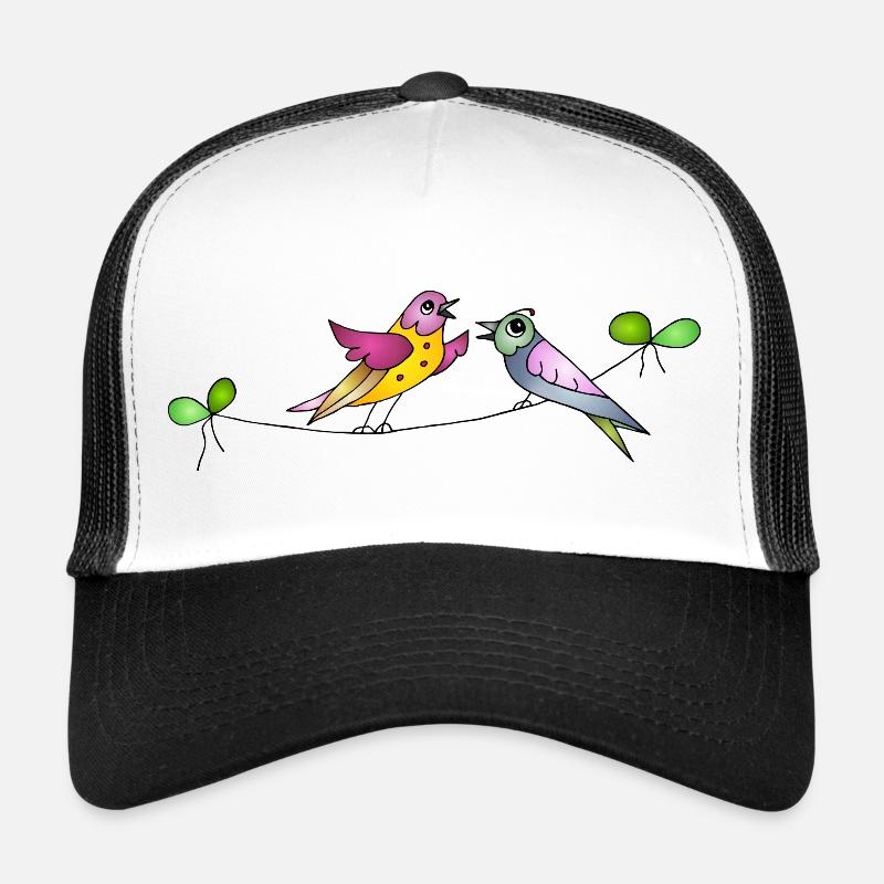 Conversations sur les oiseaux Casquette trucker 