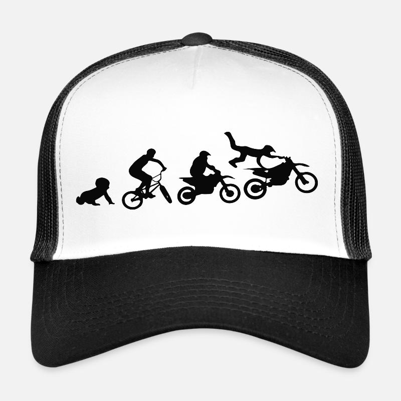Dirt Bike Evolution Trucker Cap