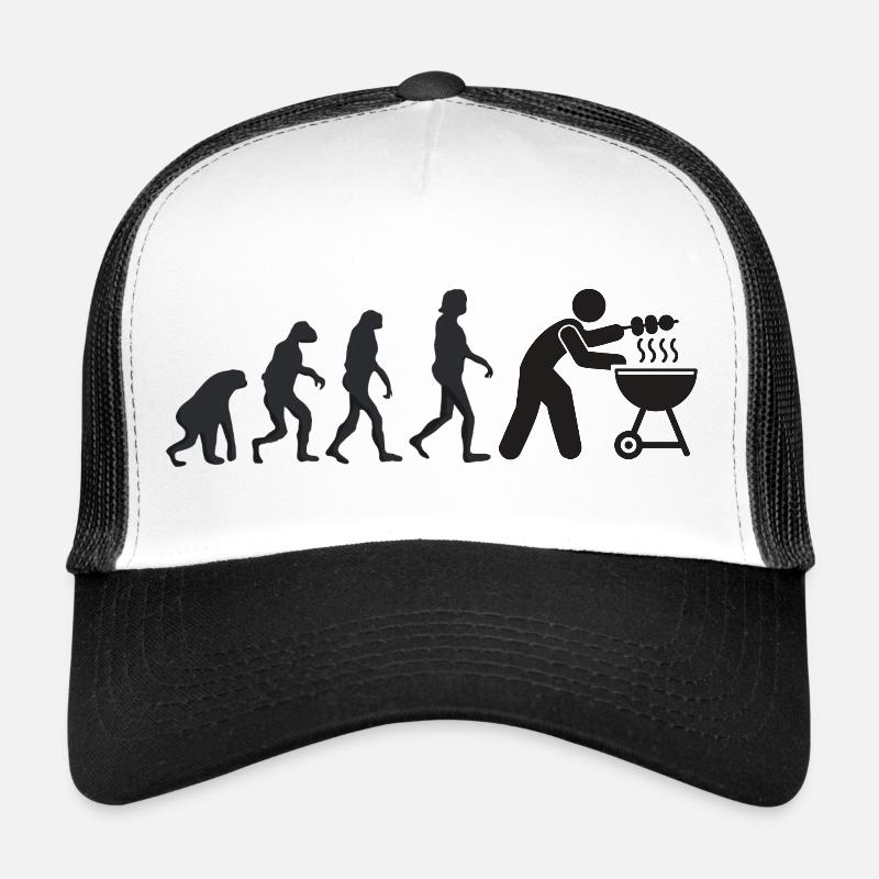 Grillen - Menschliche Evolution Trucker Cap